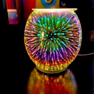 Colorful Fireworks Wax Warmer
